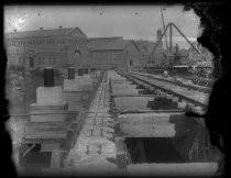 Construction at a factory