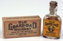 Old Grand-Dad Whiskey medicine bottle