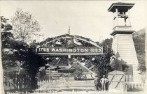 Toll gate at "Hacienda"--New Almaden--California