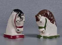 Horse heads salt & pepper shakers