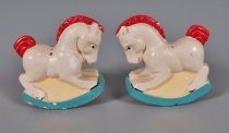 Rocking horses salt & pepper shakers