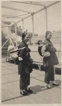 Chinese immigrants at Angel Island