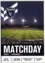 Matchday Issue 5 | #Quakes74