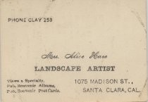 Alice Hare business card