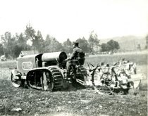 Knapp Heavy Duty Subsoil Plow with tractor, Catalog Photo 57-B