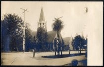 Trinity Episcopal Church. Wedding of Juanita Grant to Estanislaus Salas