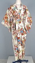 Kimono style dressing gown