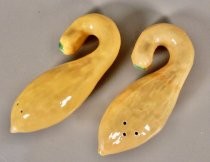 Summer squash salt & pepper shakers