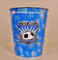 San Jose Earthquakes wastebasket