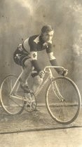 Studio Pose of Bicyclist