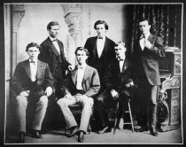 Group portrait of six men