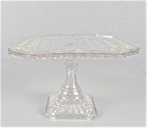 Glass cake stand