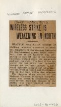 Wireless Strike Is Weakening In North