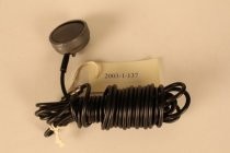 Microphone with audio wire