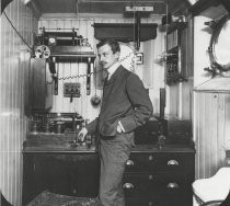 Shipboard wireless room, 1911