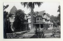 Winchester Mystery House. Santa Clara-Los Gatos Road near San Jose, Calif