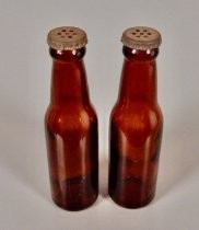 Beer bottles salt & pepper shakers