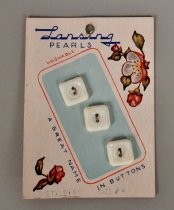Lansing Pearls buttons