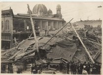 Looking southwest on First Street after 1906 earthquake