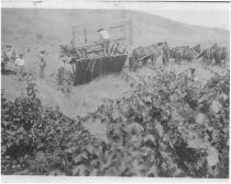 "Hay Press on Side, Rose Ranch 1930s"