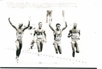 U.S. 4x100 meter relay team at 1976 Olympics