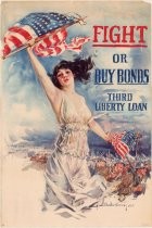 "Flight or Buy Bonds Third Liberty Bond" poster