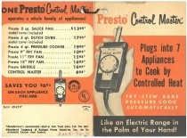 Manuals and instructions for mid-century home kitchen equipment