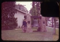 "Old Fire Bell San Jose City Hall Park"