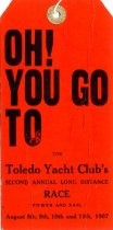 Toledo Yacht Club Second Annual Long Distance Race Program