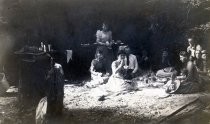 Group photo - picnic - about 1887, Pidgeon Point