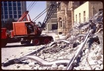 Demolition of building on Market Street