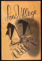 Lou's Village menu, 1950s