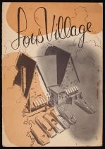 Lou's Village menu, 1950s