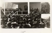 Stanford University commencement stage