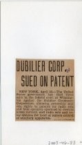 Dubilier Corp. Sued On Patent