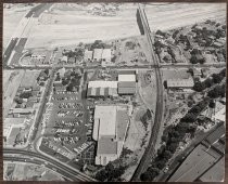 Orchard Supply Hardware San Carlos store, aerial view