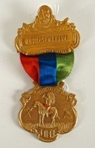 Improved Order of Red Men 56th Great Sun Session Representative medal