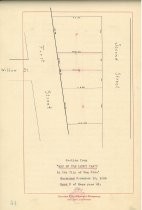 Abstract of Title to N. W. 1/2 of Lot 4 Leddy Tract