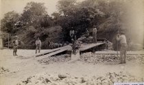 Loading Ore Wagon, New Almaden, California