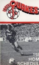 Earthquakes 1982 Home Schedule