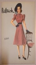 Butterick Dress Pattern Advertisement