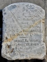 Krausgrill tombstone