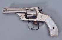 Smith and Wesson pearl-handled revolver