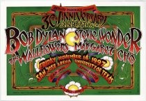 Bob Dylan/The Wallflowers at San Jose Arena promotional poster