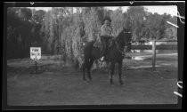 Al Kearney on horseback