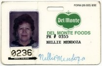 Nellie Mendoza's Identification Badge