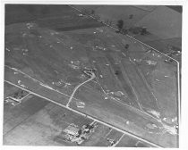 Aerial Photograph The Making of a Golf Course