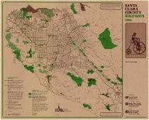 Santa Clara County Bikeways 1981