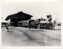 Passenger Train at San Jose Station c. 1890