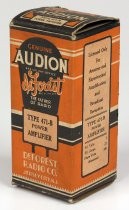 deForest Audion box